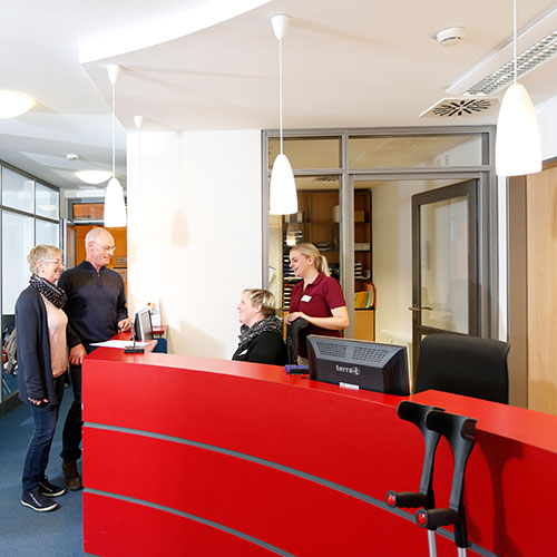 Orthopädische Klinik Hessisch Lichtenau – Empfang Orthopädische Klinik Hessisch Lichtenau - Empfang