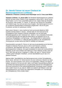 Presseinfo_Chefarzt_Fahner